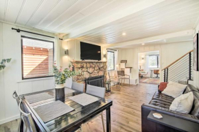 Chic Getaway with Hot Tub Walk to Big Bear Lake!